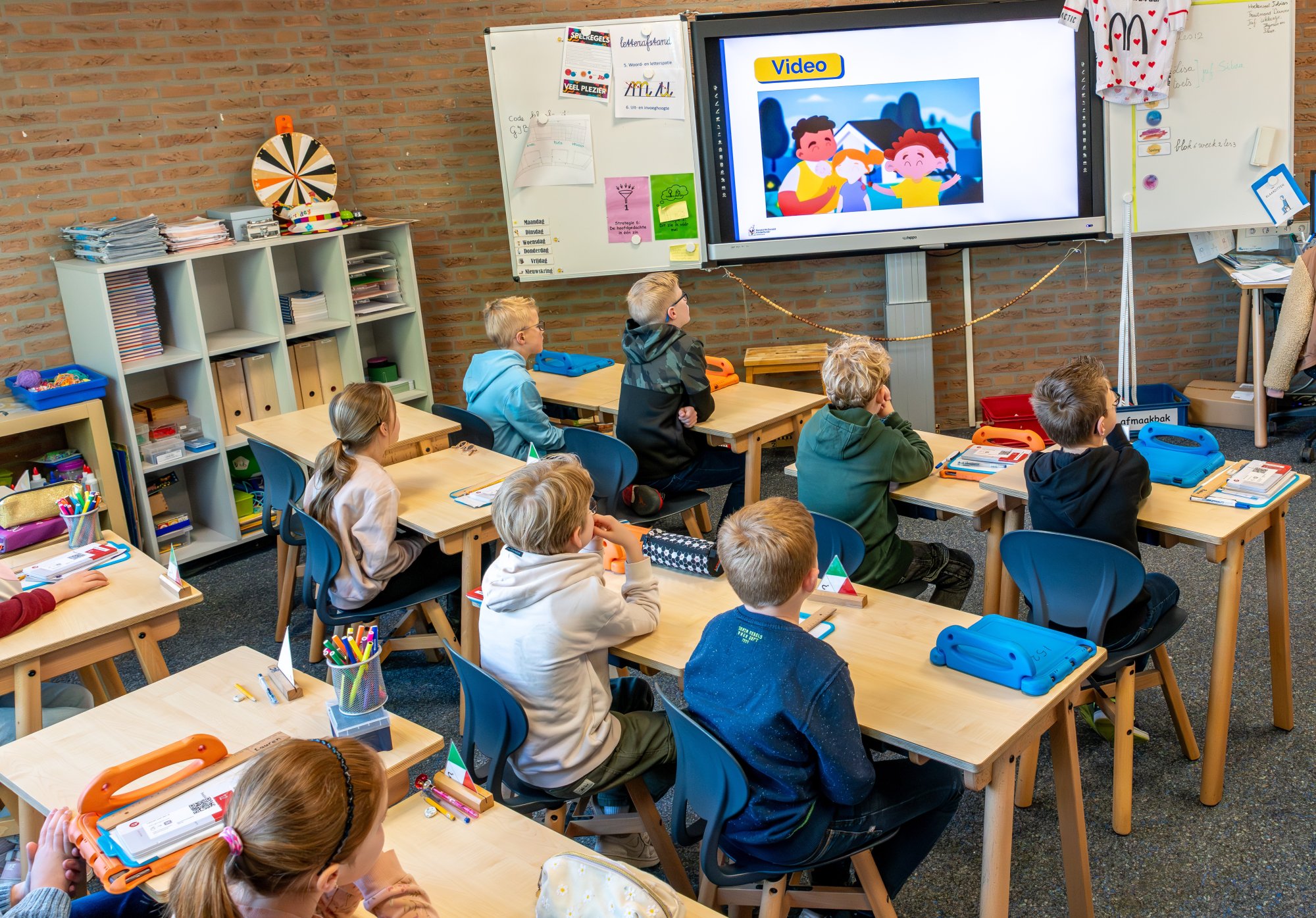 Kinderen in klas