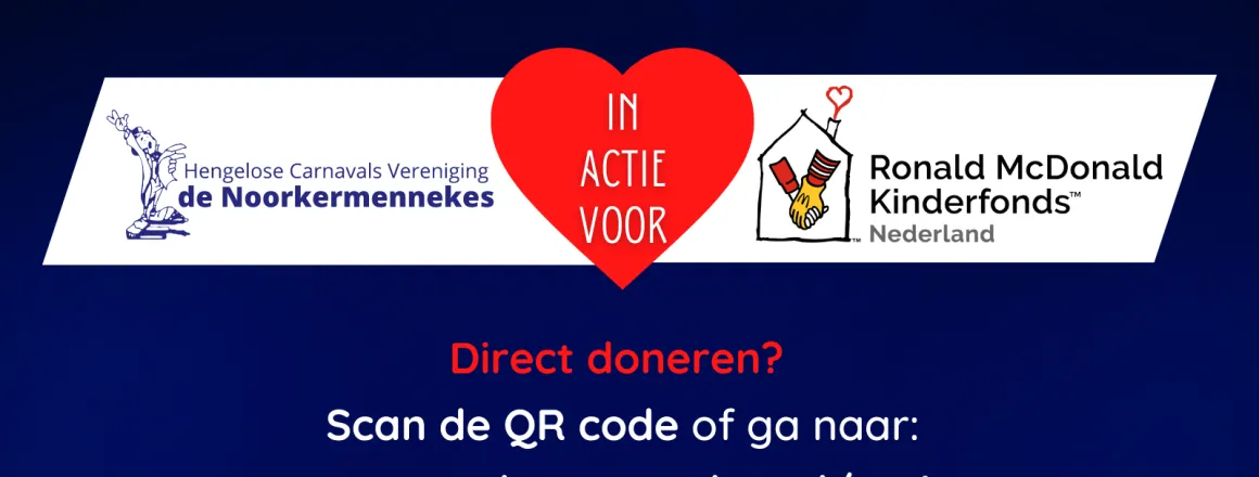 Noorkermennekes in actie voor het Ronald McDonald Kinderfonds