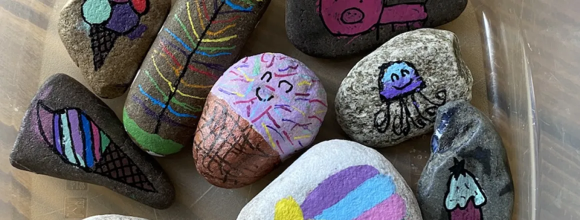 Happy Stones voor het Ronald McDonald huis Rotterdam